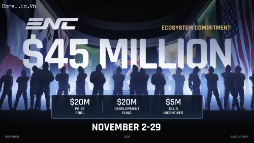 Tiết lộ sớm 3 game sẽ góp mặt tại giải đấu Esports Nations Cup 2026, có Dota 2