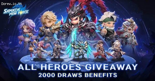 Samkok: New Force: Tổng hợp Code mới nhất và bí quyết nhận quà khủng