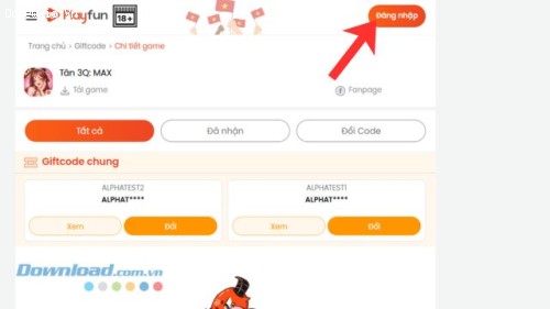 Tân 3Q: MAX: Cập Nhật Code Mới Nhất và Hướng Dẫn Nhập Nhanh Gọn